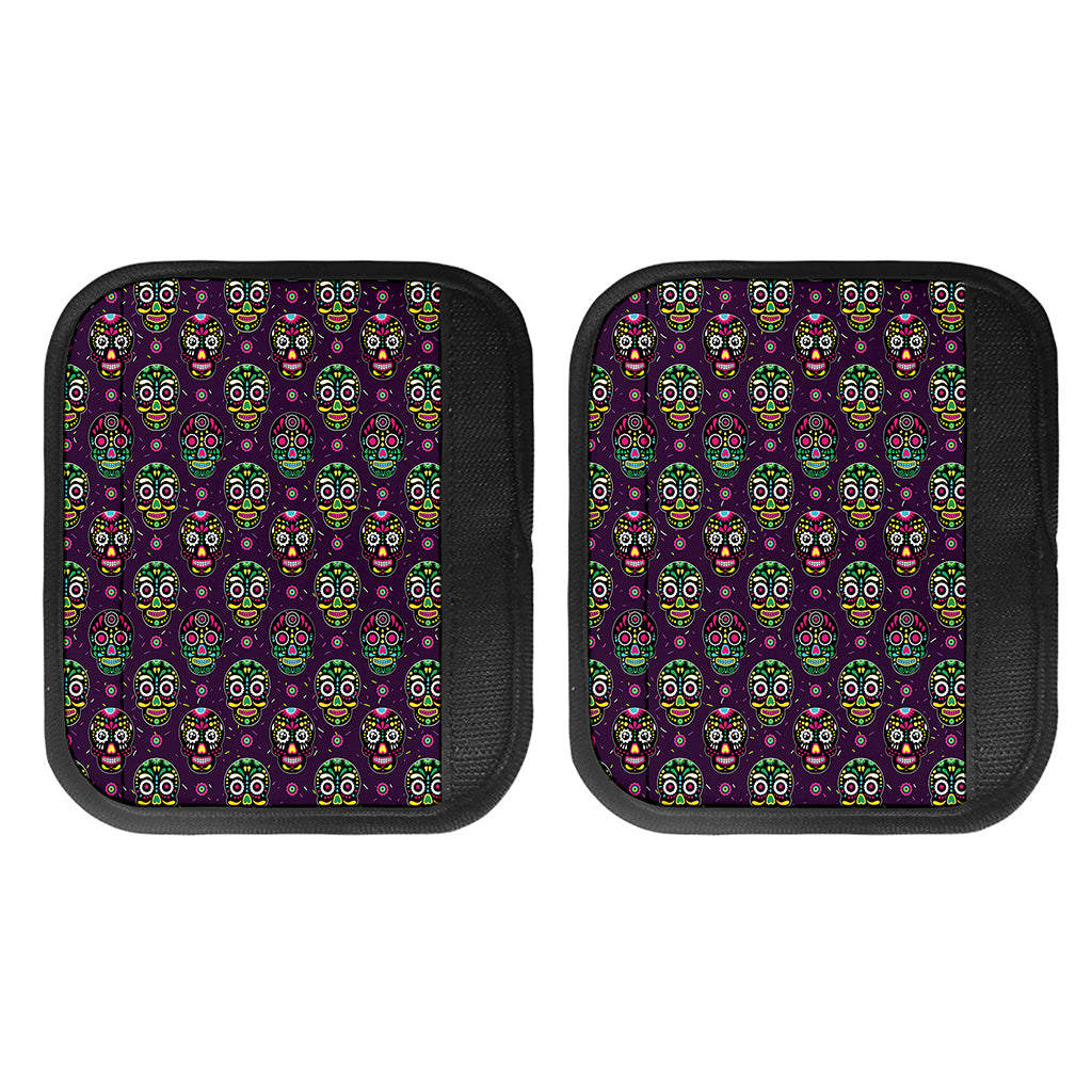 Day Of The Dead Sugar Skull Print Handle Covers