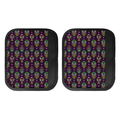 Day Of The Dead Sugar Skull Print Handle Covers