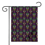 Day Of The Dead Sugar Skull Print House Flag