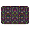 Day Of The Dead Sugar Skull Print Indoor Door Mat