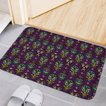 Day Of The Dead Sugar Skull Print Indoor Door Mat