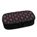 Day Of The Dead Sugar Skull Print Insulin Cooler Travel Case