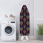 Day Of The Dead Sugar Skull Print Ironing Board Cover