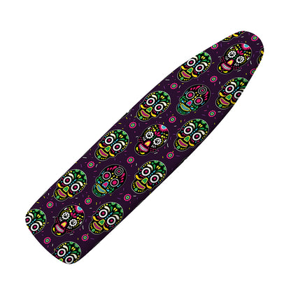 Day Of The Dead Sugar Skull Print Ironing Board Cover