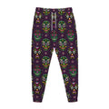 Day Of The Dead Sugar Skull Print Jogger Pants