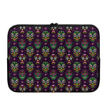 Day Of The Dead Sugar Skull Print Laptop Sleeve
