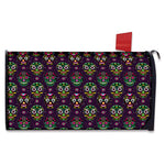 Day Of The Dead Sugar Skull Print Mailbox Cover