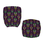 Day Of The Dead Sugar Skull Print Office Chair Cover