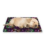 Day Of The Dead Sugar Skull Print Pet Cooling Mat Cover