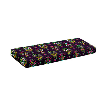 Day Of The Dead Sugar Skull Print Piano Keyboard Cover