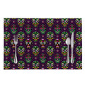Day Of The Dead Sugar Skull Print Placemat