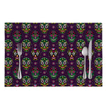 Day Of The Dead Sugar Skull Print Placemat