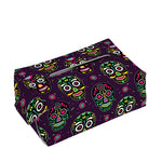 Day Of The Dead Sugar Skull Print Rectangle Tissue Box Cover