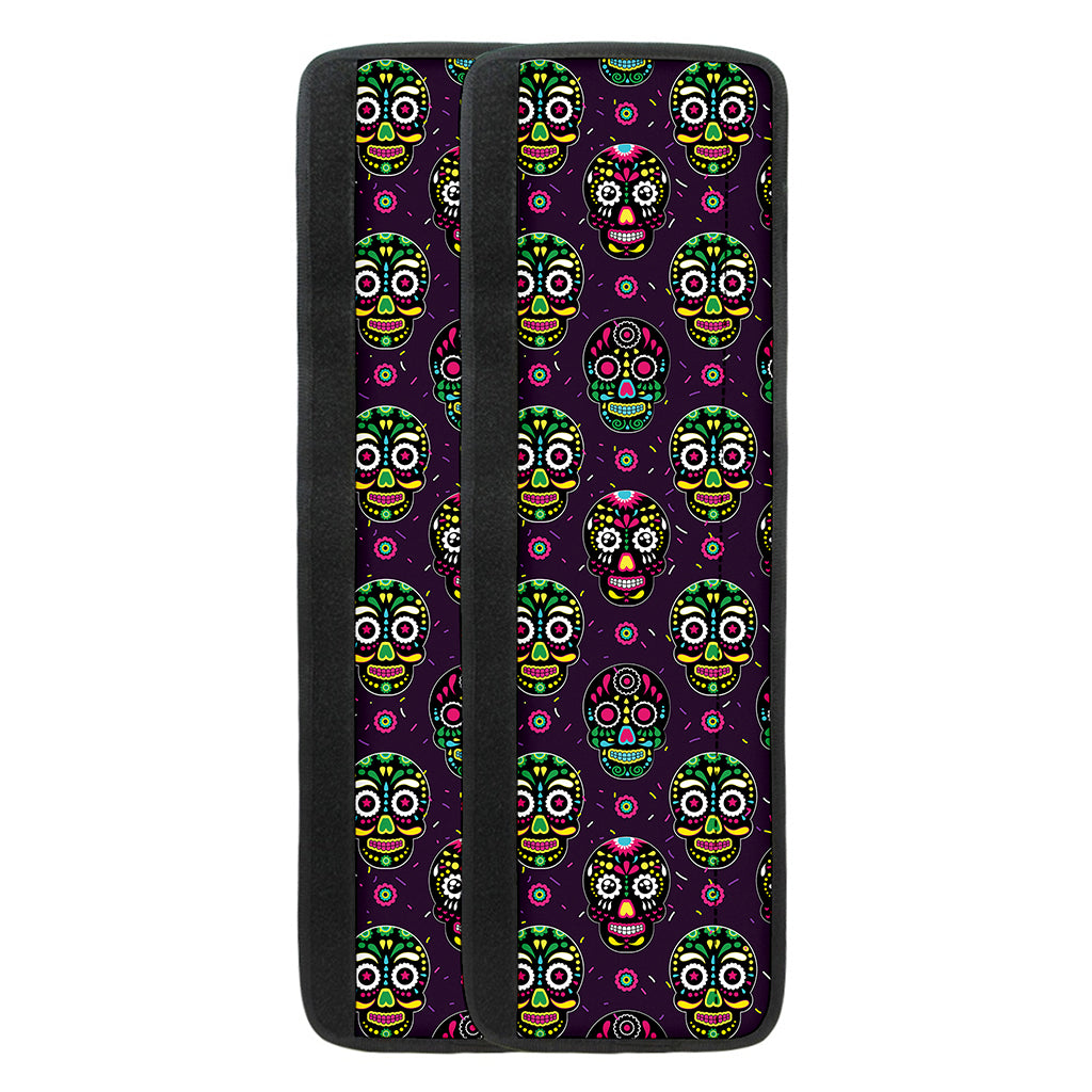 Day Of The Dead Sugar Skull Print Refrigerator Handle Covers