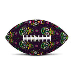 Day Of The Dead Sugar Skull Print Rugby Ball
