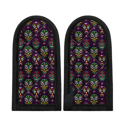 Day Of The Dead Sugar Skull Print Skillet Handle Cover