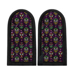 Day Of The Dead Sugar Skull Print Skillet Handle Cover