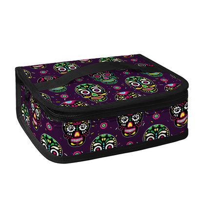Day Of The Dead Sugar Skull Print Small Lunch Bag