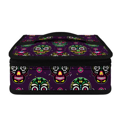 Day Of The Dead Sugar Skull Print Small Lunch Bag