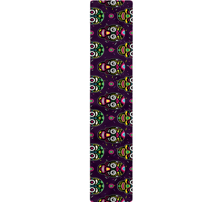 Day Of The Dead Sugar Skull Print Table Runner