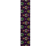 Day Of The Dead Sugar Skull Print Table Runner