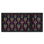 Day Of The Dead Sugar Skull Print Trifold Wallet