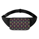 Day Of The Dead Sugar Skull Print Waist Bag