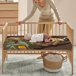 Dead Welder Print Baby Crib Sheet