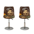 Dead Welder Print Bar Stool Covers