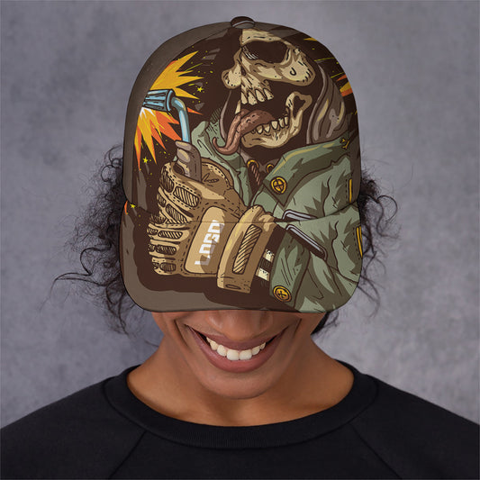Dead Welder Print Baseball Cap
