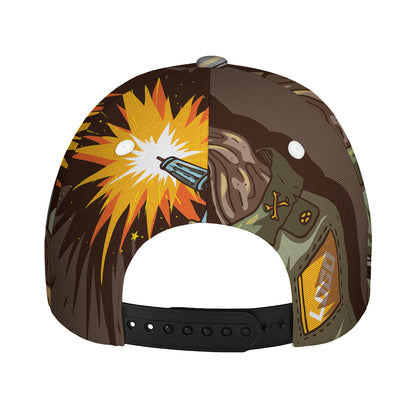 Dead Welder Print Baseball Cap
