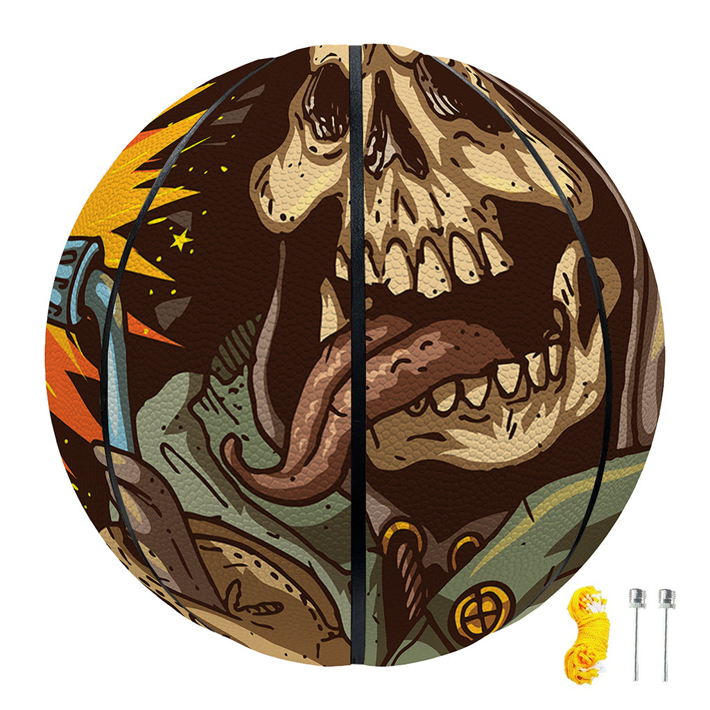 Dead Welder Print Basketball