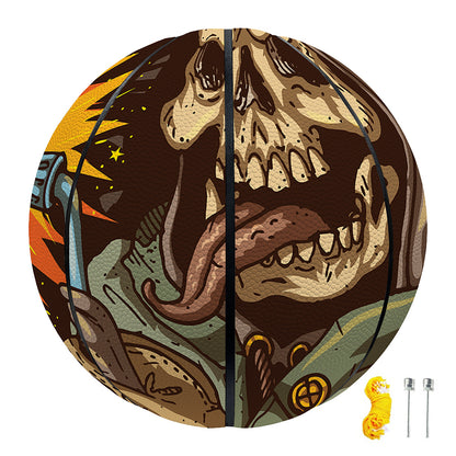 Dead Welder Print Basketball
