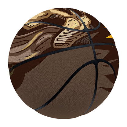 Dead Welder Print Basketball