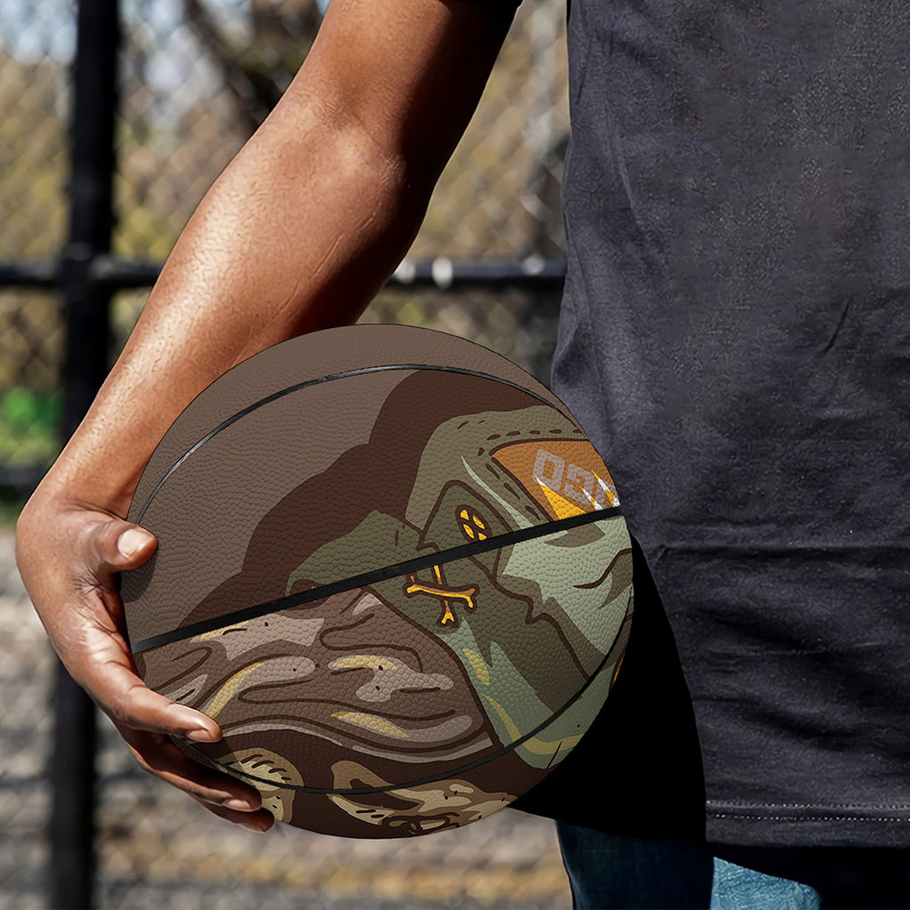 Dead Welder Print Basketball