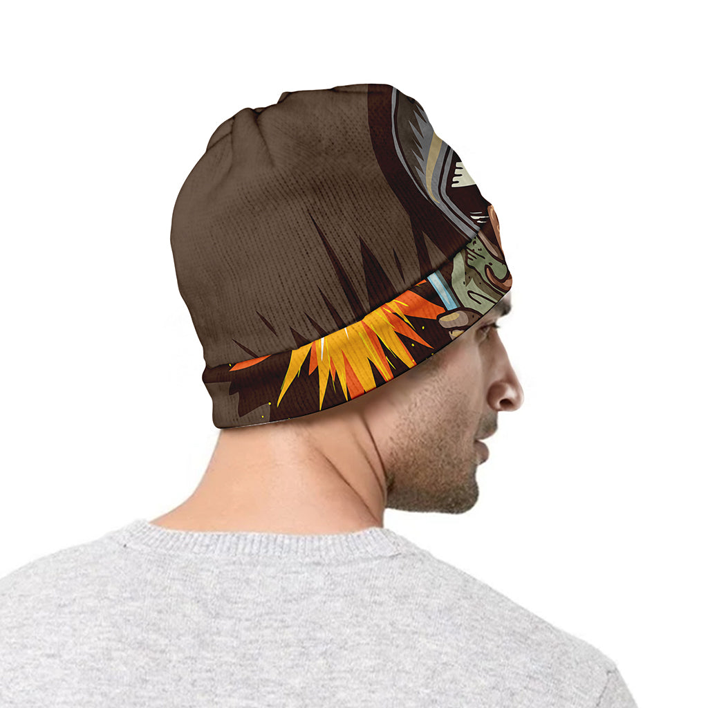 Dead Welder Print Beanie