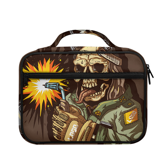 Dead Welder Print Briefcase Bible Bag
