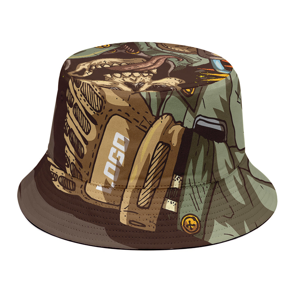 Dead Welder Print Bucket Hat