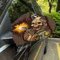 Dead Welder Print Car Side Mirror Covers