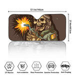 Dead Welder Print Car Windshield Sun Shade