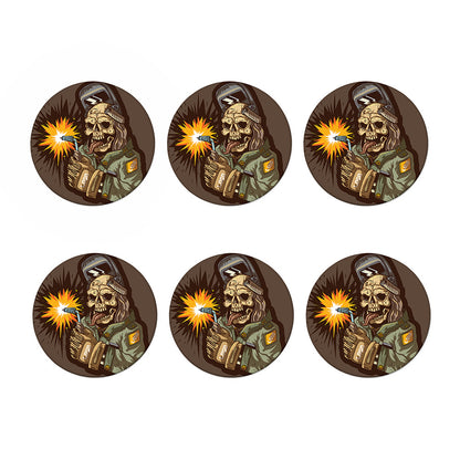 Dead Welder Print Coaster Set