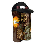 Dead Welder Print Double Neoprene Wine Tote