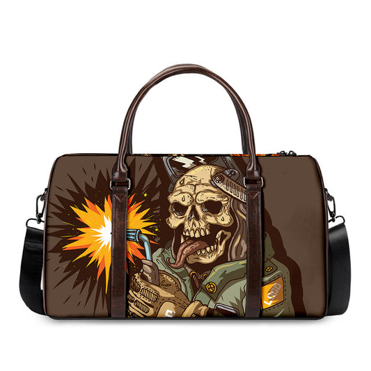 Dead Welder Print Duffle Bag
