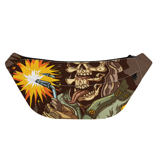 Dead Welder Print Fanny Pack