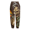 Dead Welder Print Fleece Lined Knit Pants