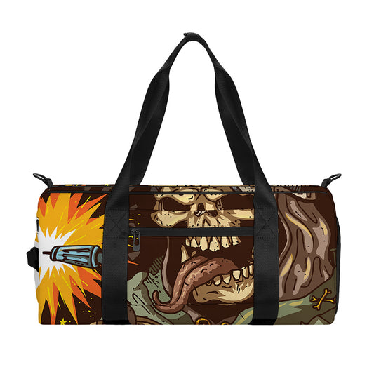 Dead Welder Print Gym Bag
