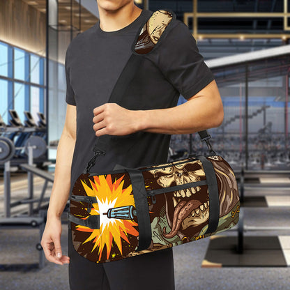Dead Welder Print Gym Bag