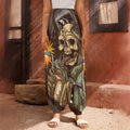 Dead Welder Print Harem Pants