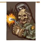 Dead Welder Print House Flag