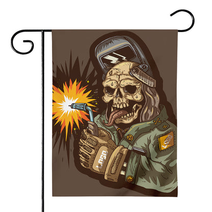 Dead Welder Print House Flag